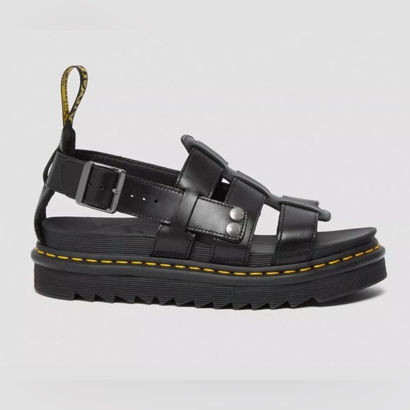 dr martens terry leather sandals - Picture 2 of 7